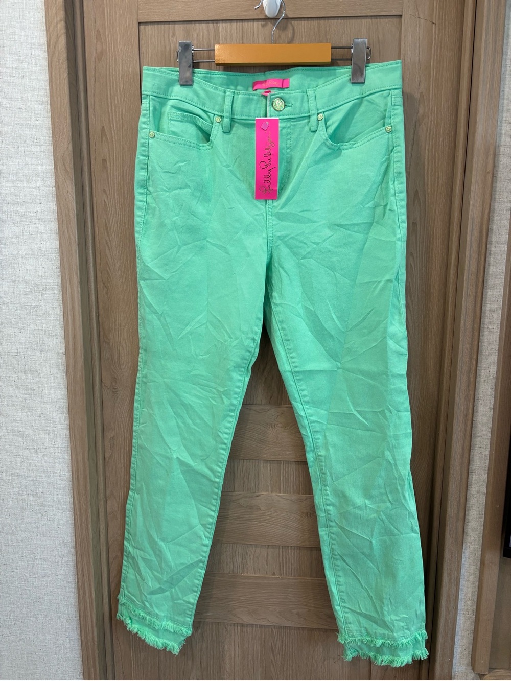 Lilly Pulitzer South Ocean High Rise Jean Pants Size 10 NEW